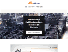 Tablet Screenshot of civilmaq.com.br